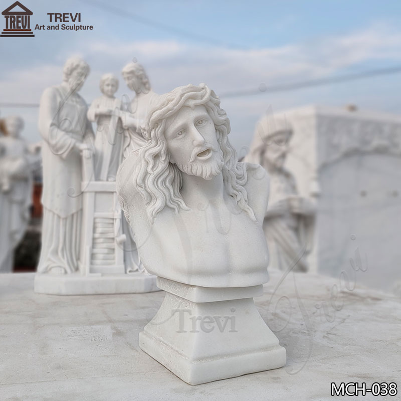 White-Marble-Jesus-Bust-for-Sale-Factory-Supply